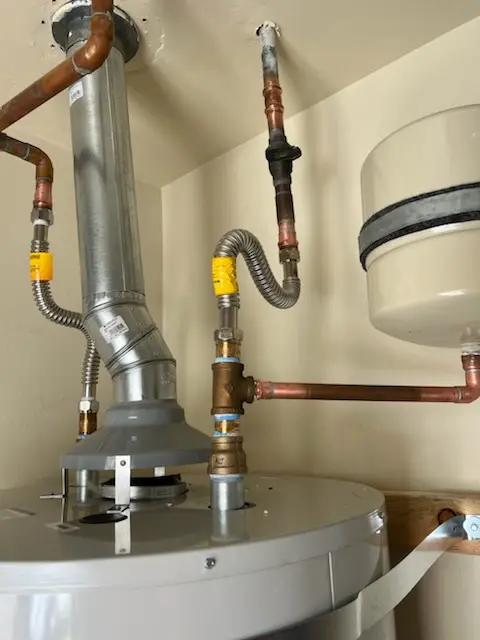 Water heater installation and plumbing repair in The Willows
